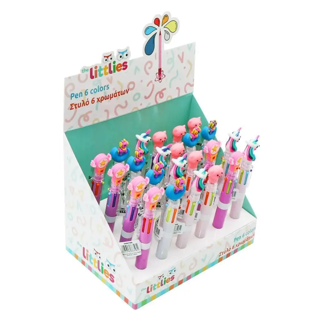 The Littlies: Sechsfarbiger Stift in verschiedenen Ausführungen 1 Stk.