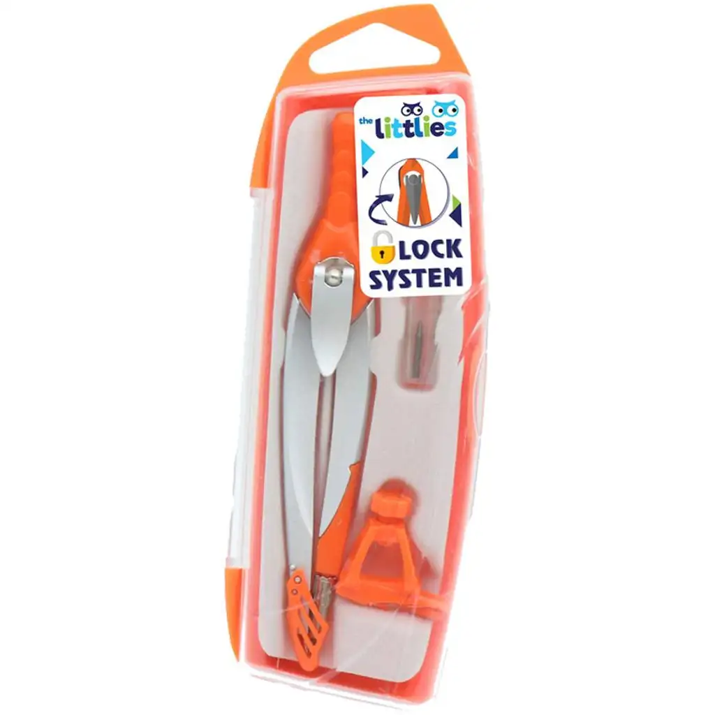 The Littlies: Zirkel-Set mit Verschluss, in zwei Ausführungen, 1 Stück kép 2