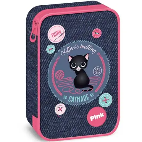 Think-Pink mehrstöckiges Federmäppchen