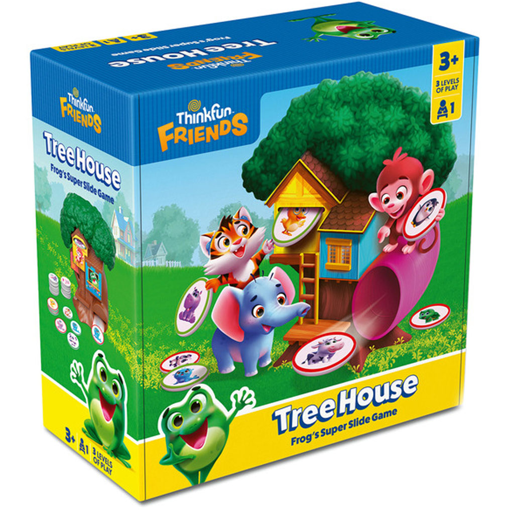 Thinkfun: Baumhaus – Super-Rutschbahn-Spiel mit Frosch