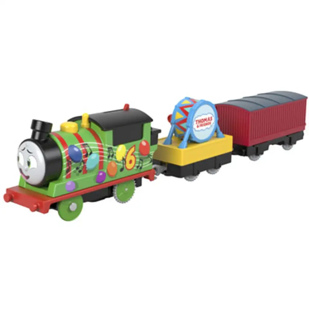 Thomas und seine Freunde: Party Percy motorisierter Zug - Mattel kép 2