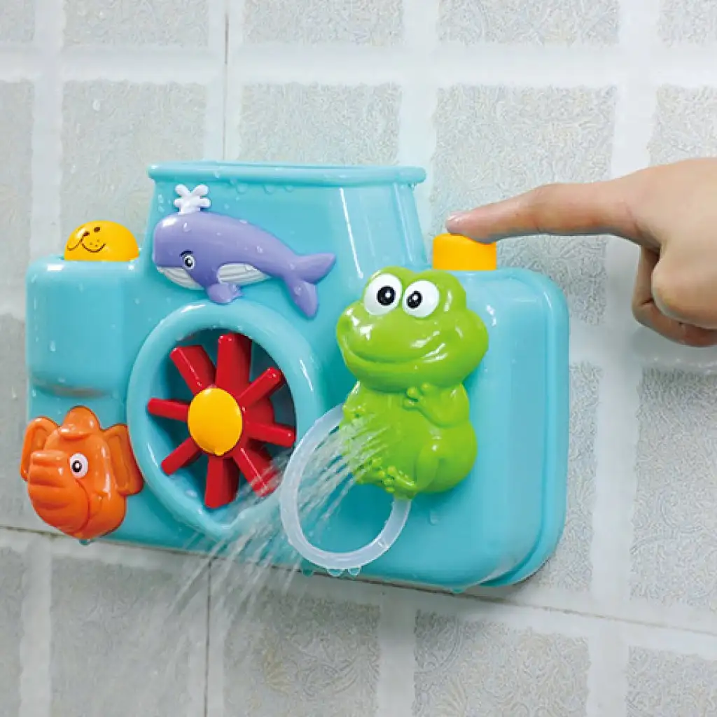 Tierisches Baby-Badespielzeug mit Schaufelrad