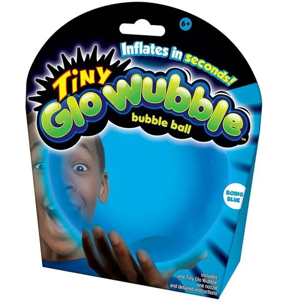 Tiny Wubble leuchtender blauer Blasenball 30cm