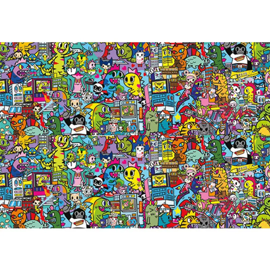 Tokidoki 1000-teilige Panorama-Puzzle - Clementoni kép 2