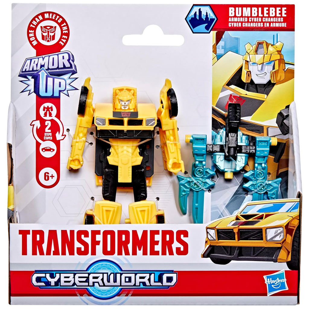 Transformers Cyberworld: Bumblebee umwandelbare Roboterfigur - Hasbro