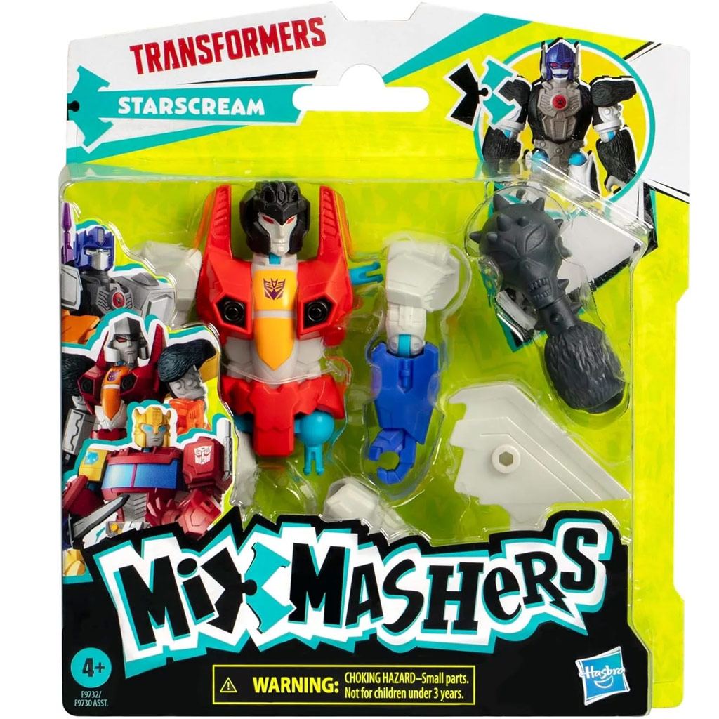 Transformers: Mix Mashers Starscream Figur mit Zubehör - Hasbro