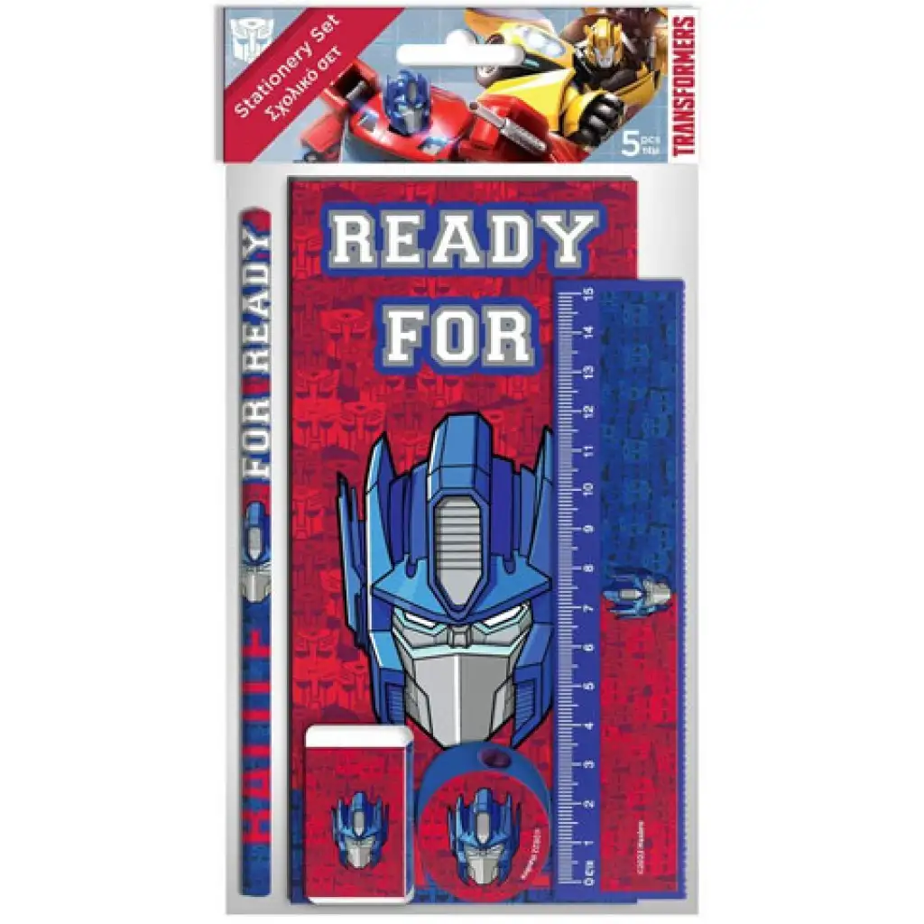 Transformers Schreibwarenset 5-teilig