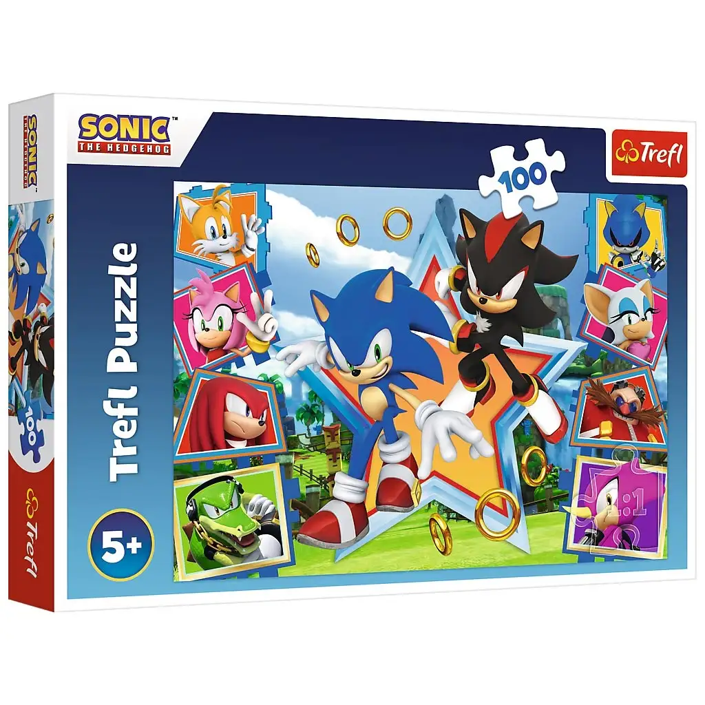 Treffen mit Sonic 100-teiliges Puzzle - Trefl