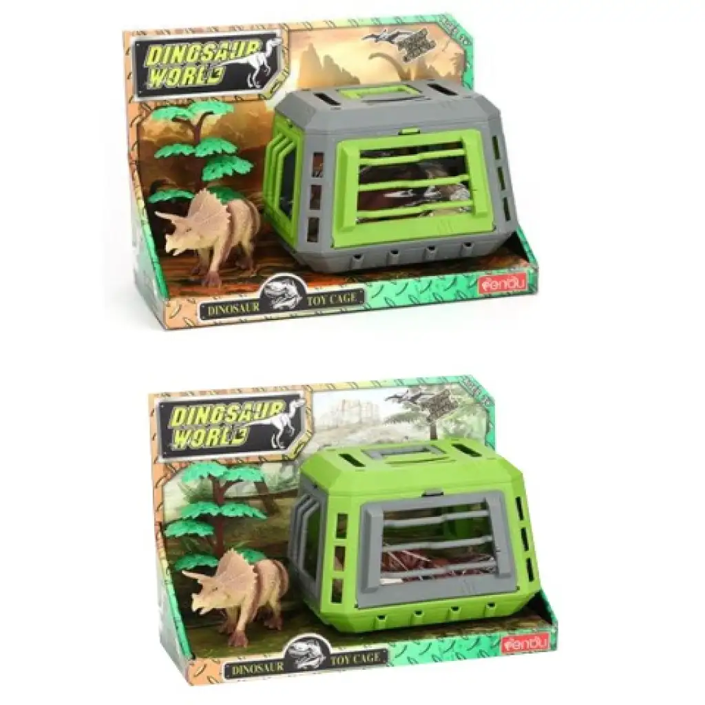 Triceratops-Käfig-Spielset in verschiedenen Varianten kép 2