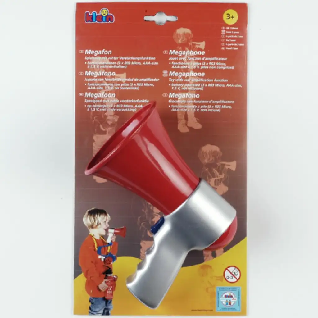 Tűzoltósági megafon - Klein Toys kép 1