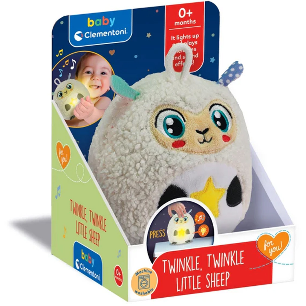 Twinkle-twinkle kleines Schäfchen interaktives Babyspielzeug - Clementoni Baby