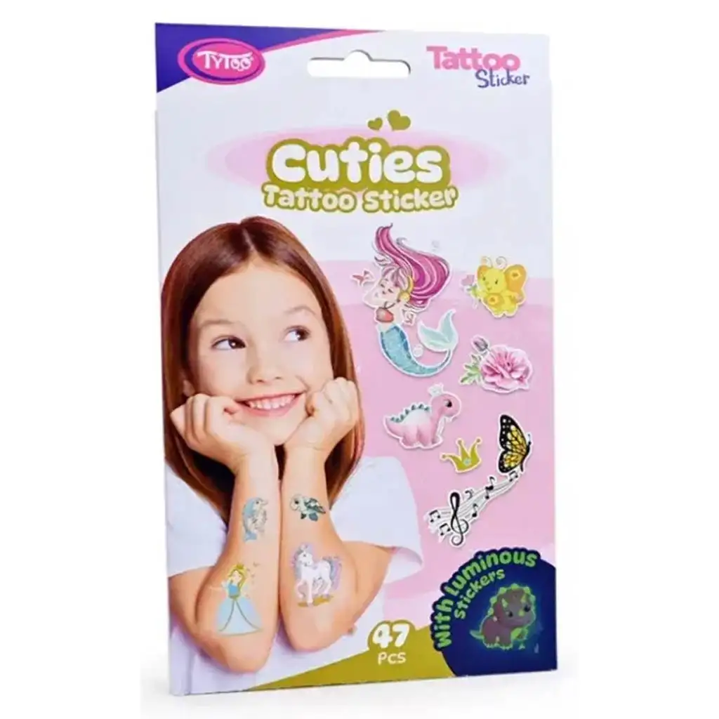 TyToo: Cuties Tattoo Sticker Set