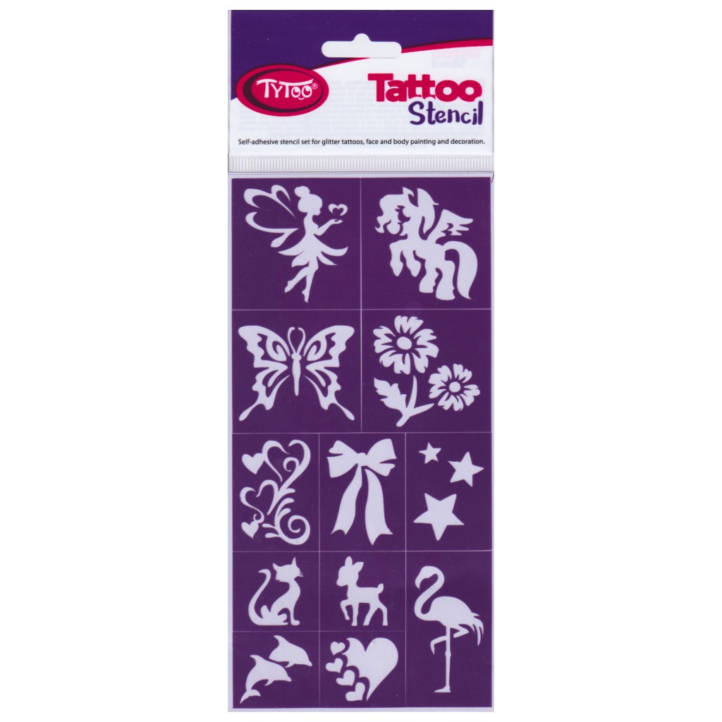 TyToo: Dream Pack – Glitzertattoo-Schablonen-Set für Mädchen
