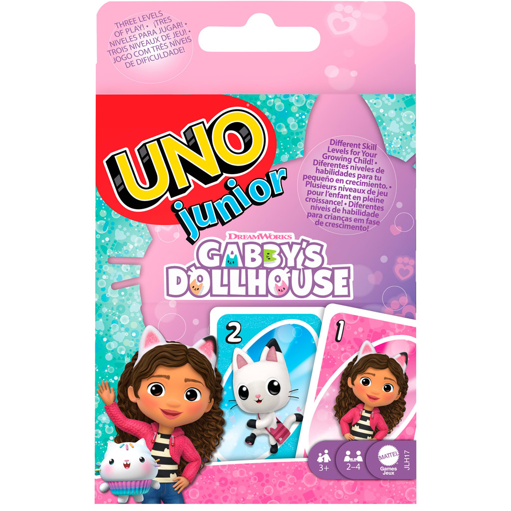UNO Junior: Gabys Puppenhaus Kartenspiel – Mattel