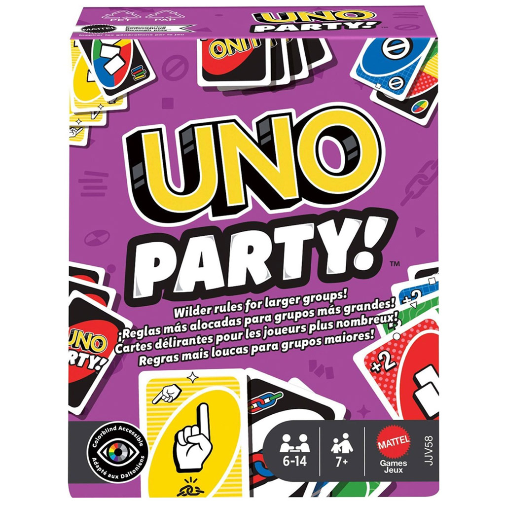 UNO Party Kartenspiel – Mattel