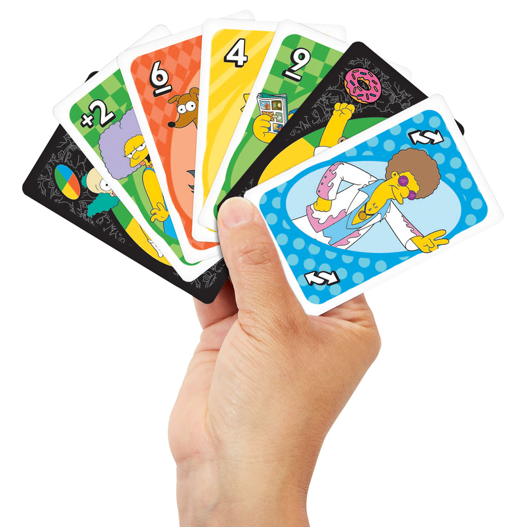 UNO Simpson Kartenspiel – Mattel kép 2