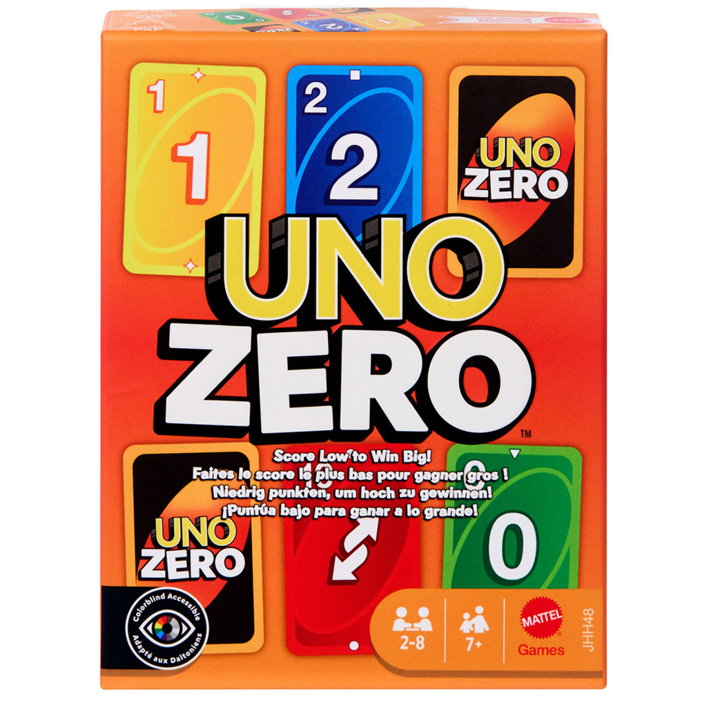 UNO Zero Kartenspiel – Mattel