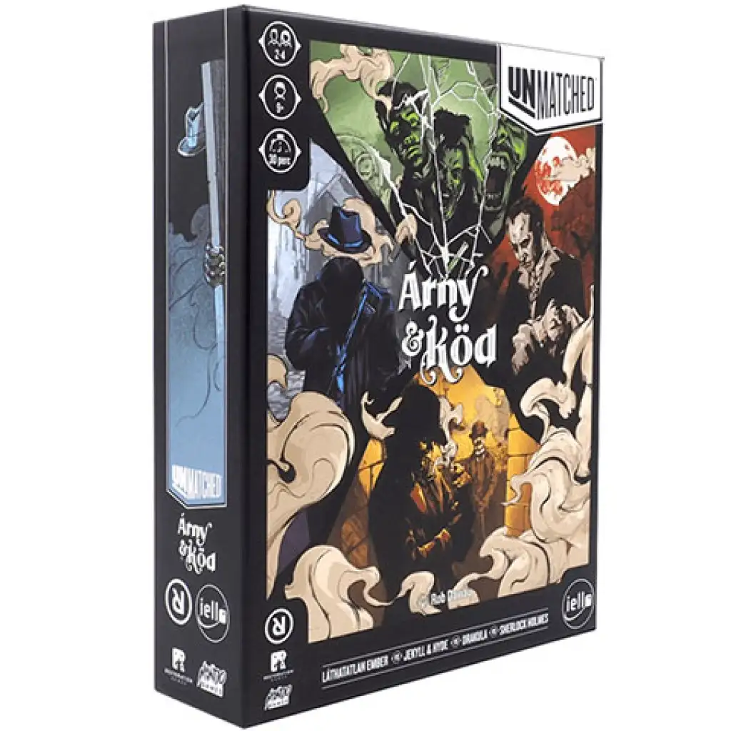 Unmatched: Schatten & Nebel Brettspiel