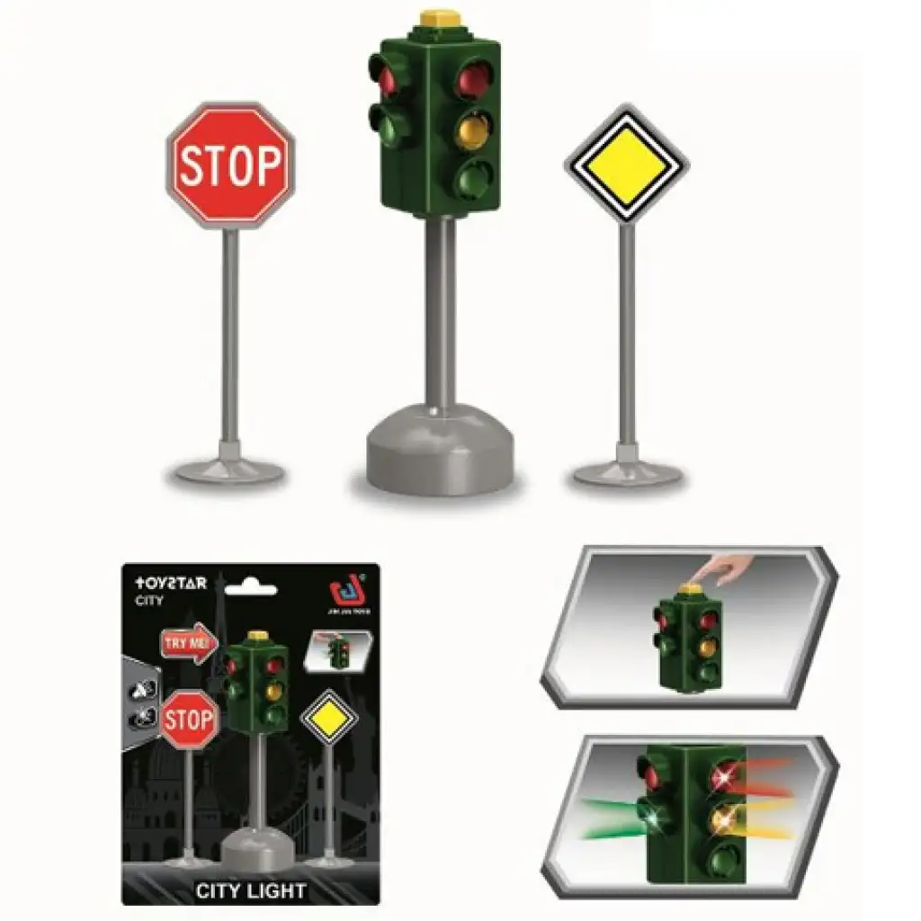 Verkehrsschilder 3-tlg. Spielset