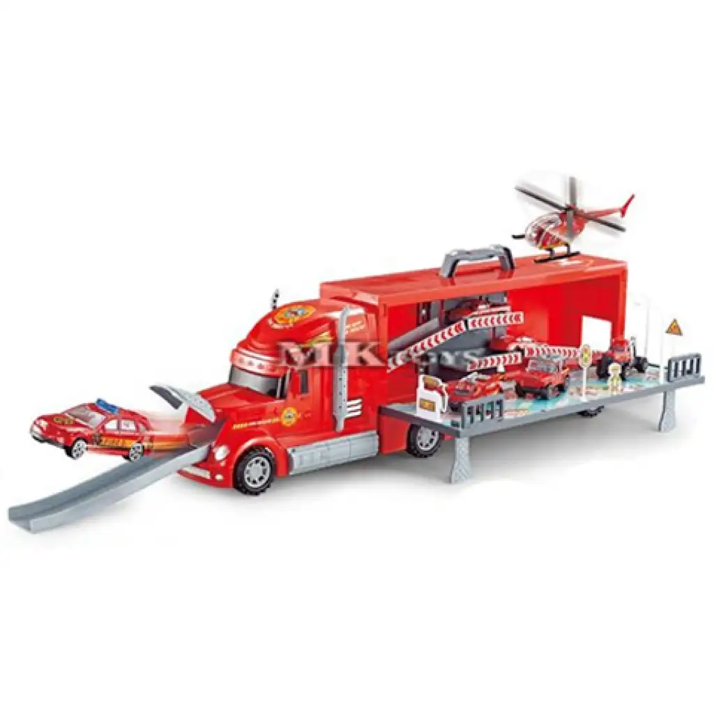 Verwandelbares Feuerwehrwagen-Tragetaschen-Set kép 2