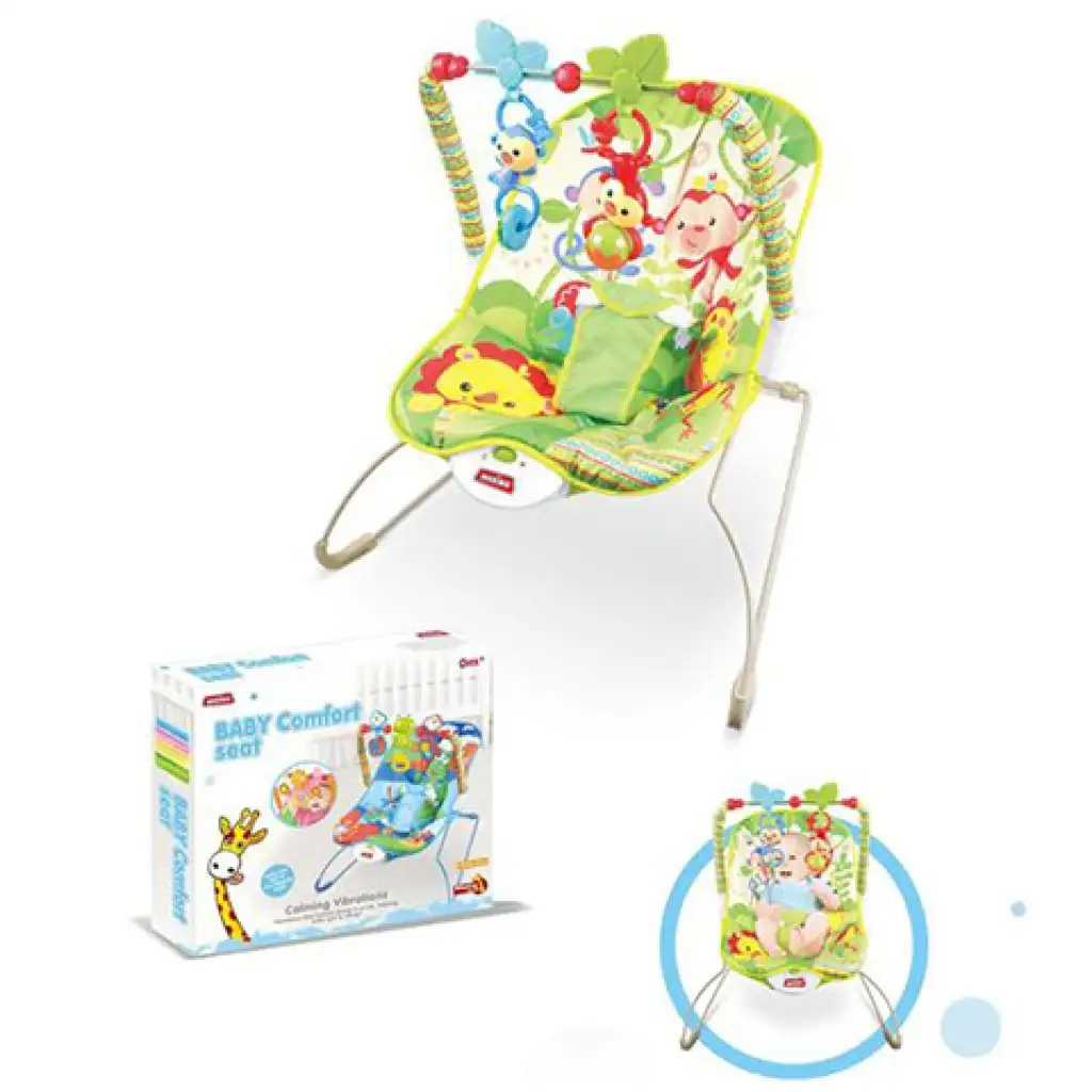 Vibrierender und musikalischer Ruhesessel mit Tiermuster kép 2