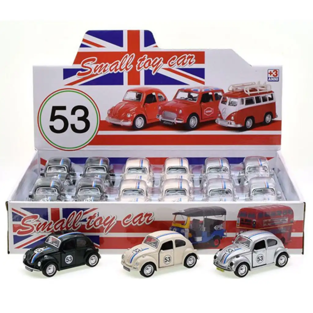 Volkswagen Käfer 53er Spielzeugauto in verschiedenen Varianten kép 1