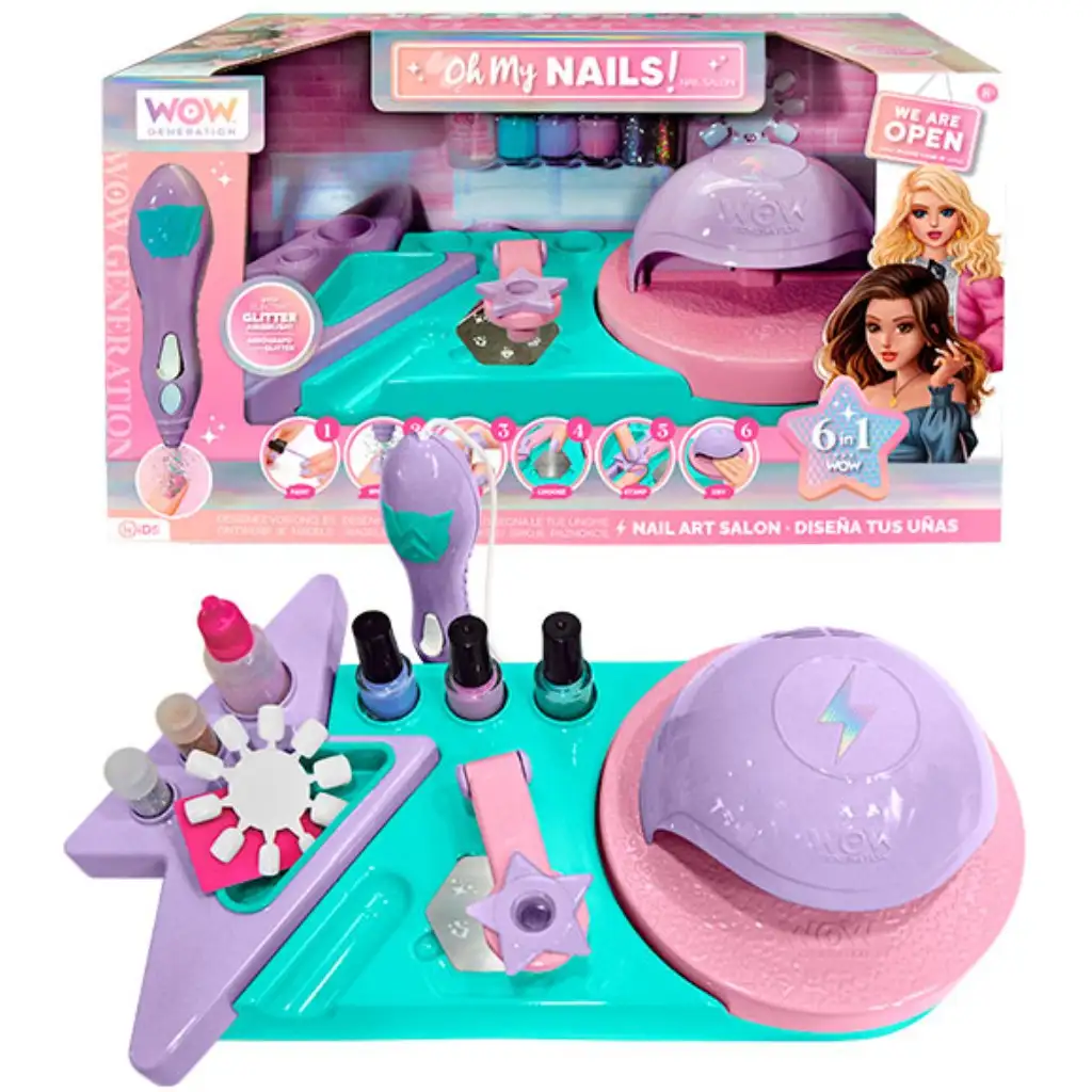 WOW Generation: Oh My Nails! - Nagelstudio Spielset kép 1