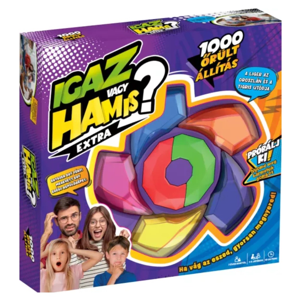 Wahr oder Falsch Extra interaktives Gesellschaftsspiel