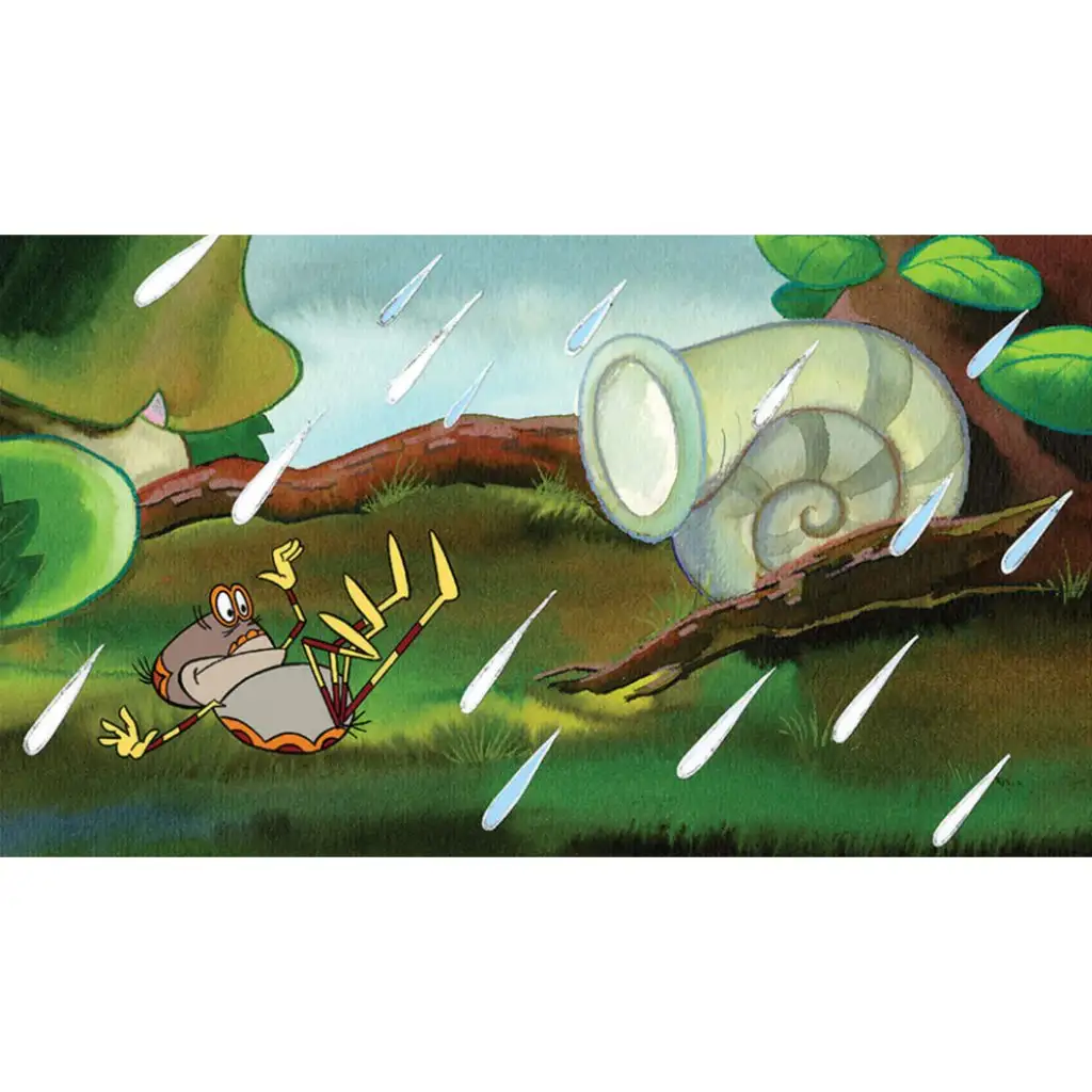 Wasserspinne-Wunderpocke II. (Jeder kann sich irren) Diafilm