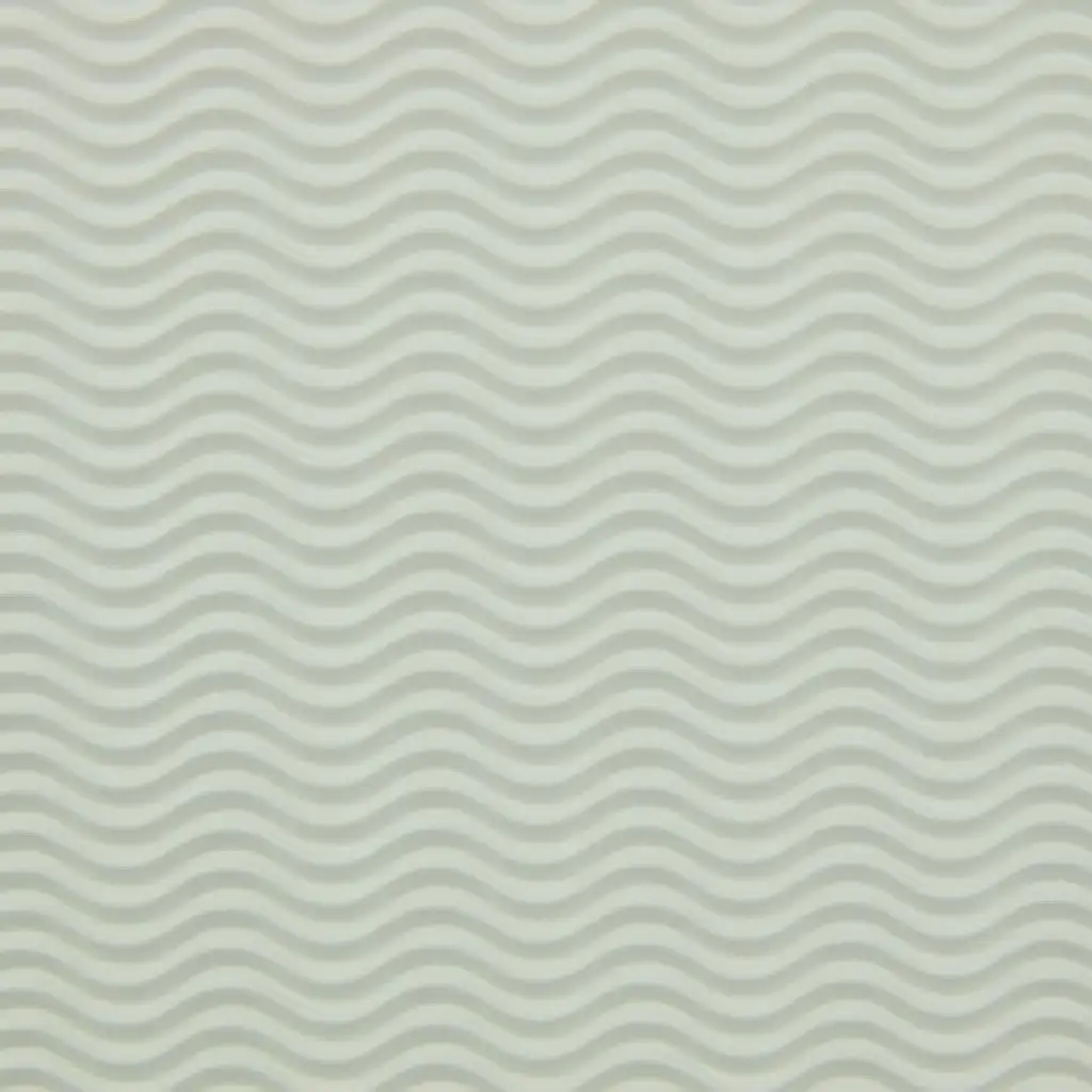 Weiße Dekoration 3D-Wellpappe B2 50x70cm 1 Stück