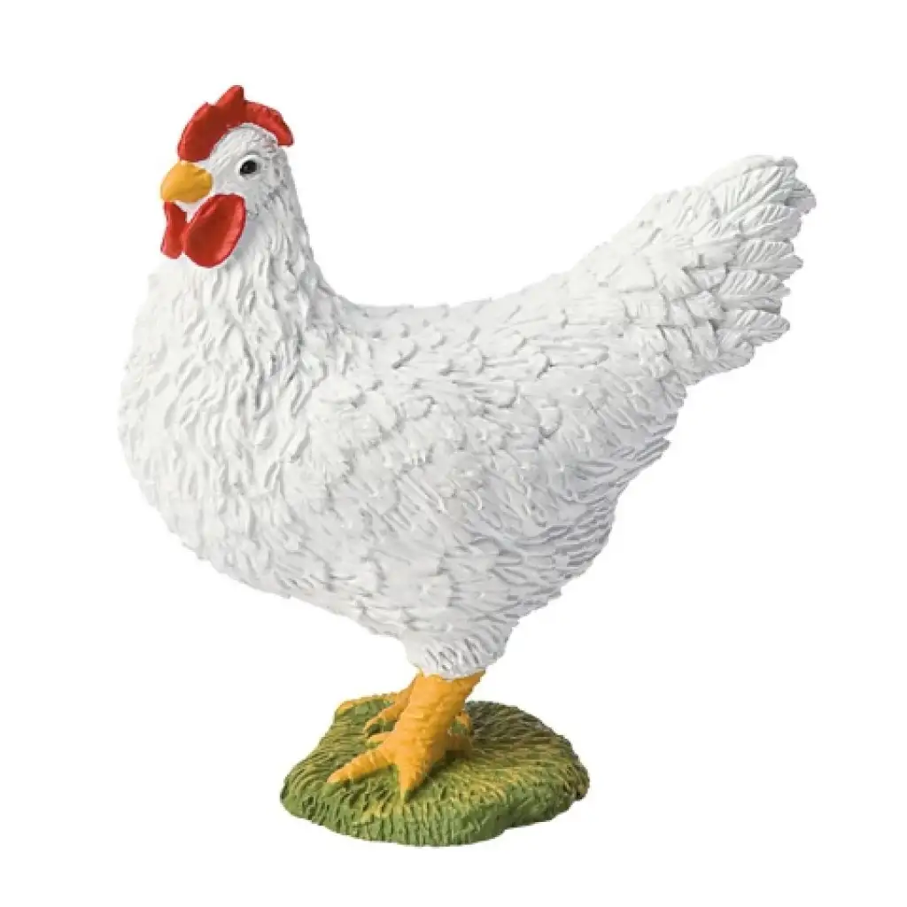 Weiße Hühner-Spielfigur - Bullyland