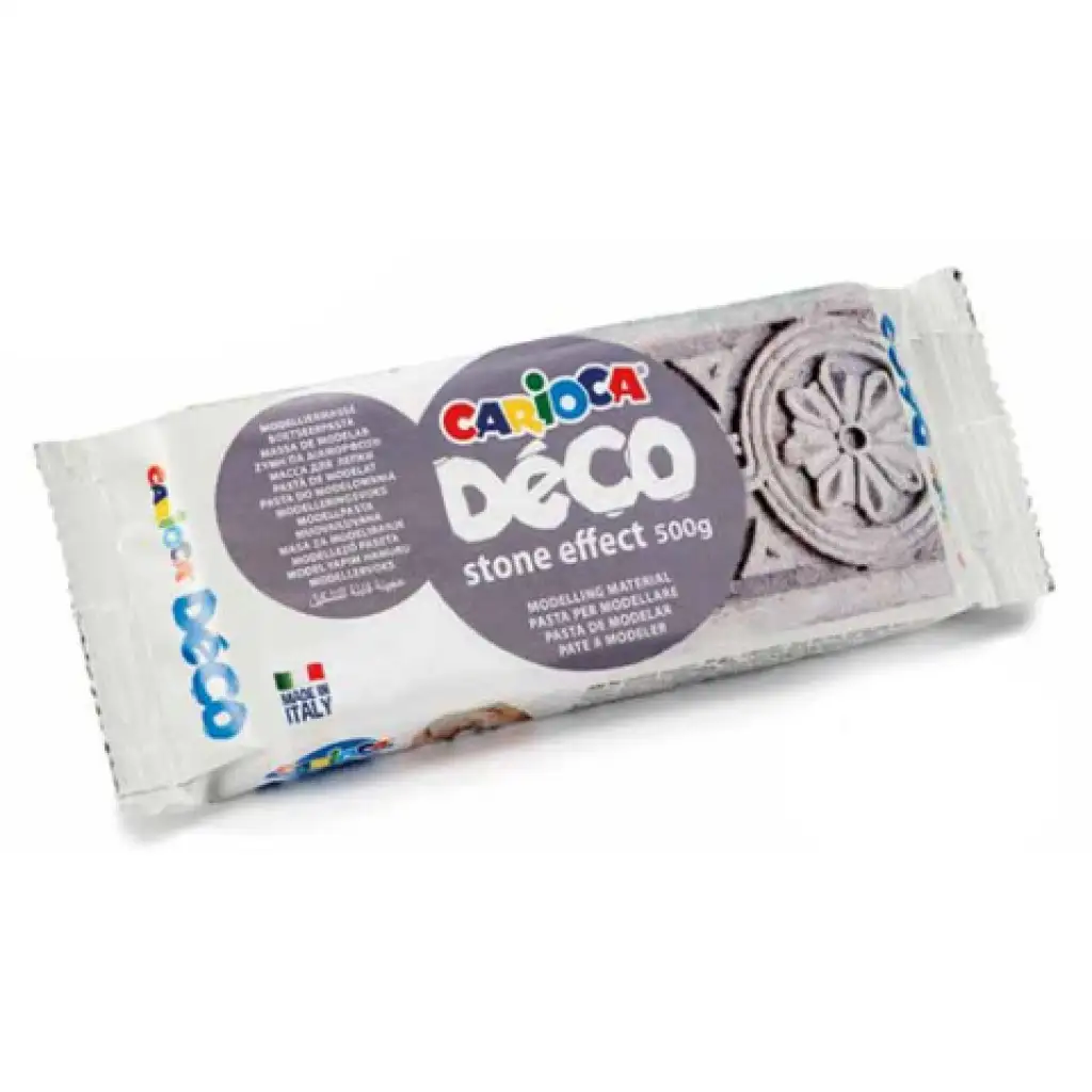 Weiße lufttrocknende Knetmasse 250 g - Carioca