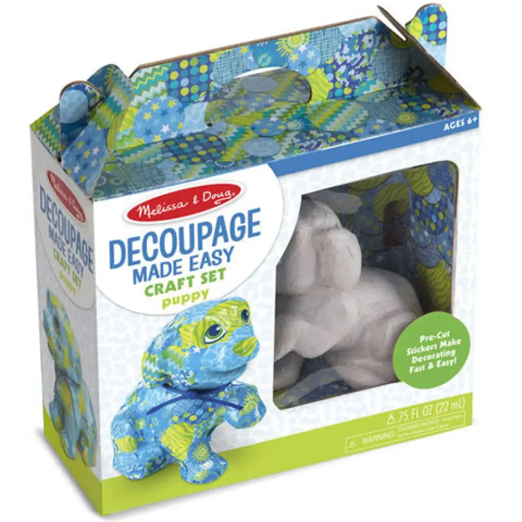 Welpen-Decoupage-Set - Melissa & Doug