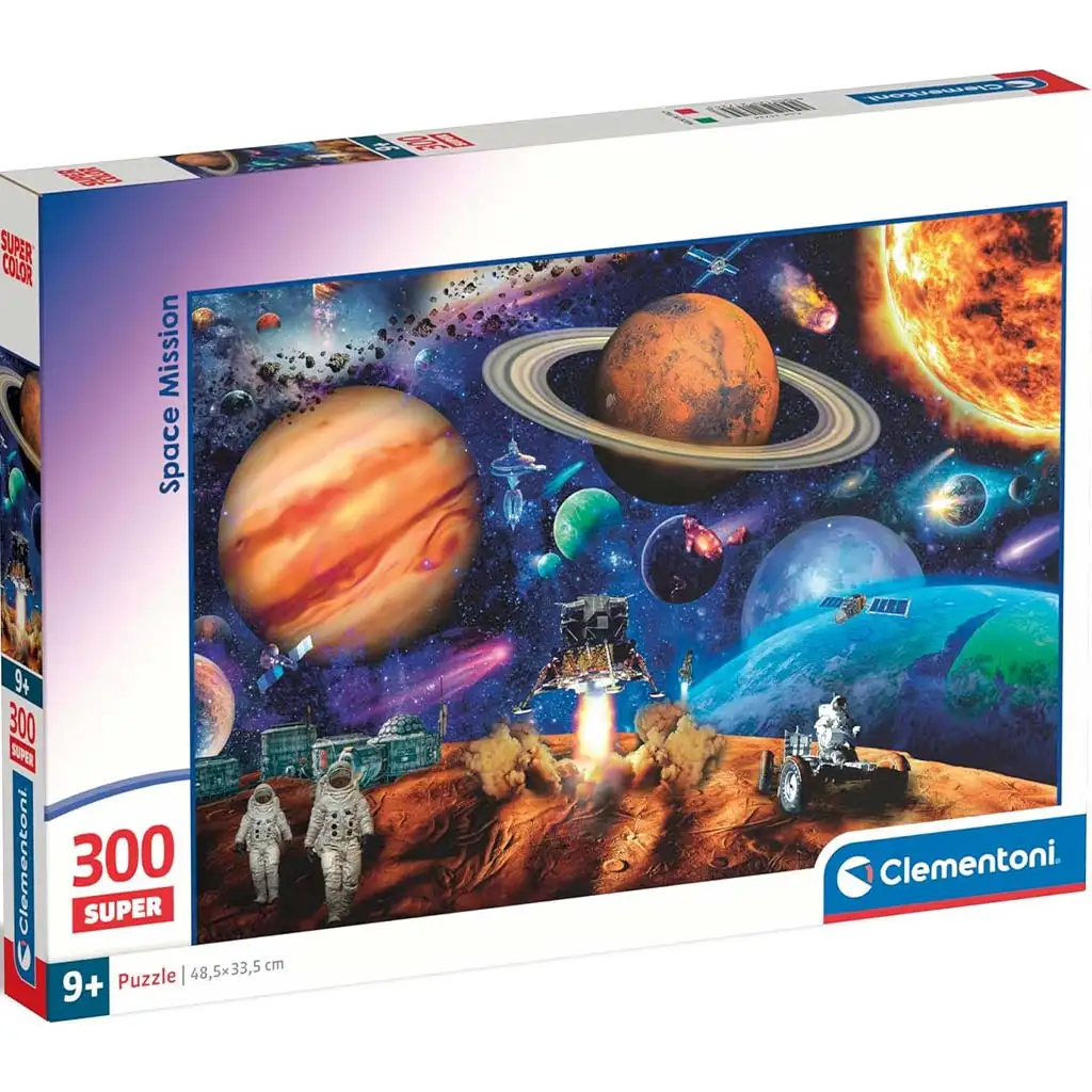 Weltraummission 300-teiliges Super-Puzzle - Clementoni