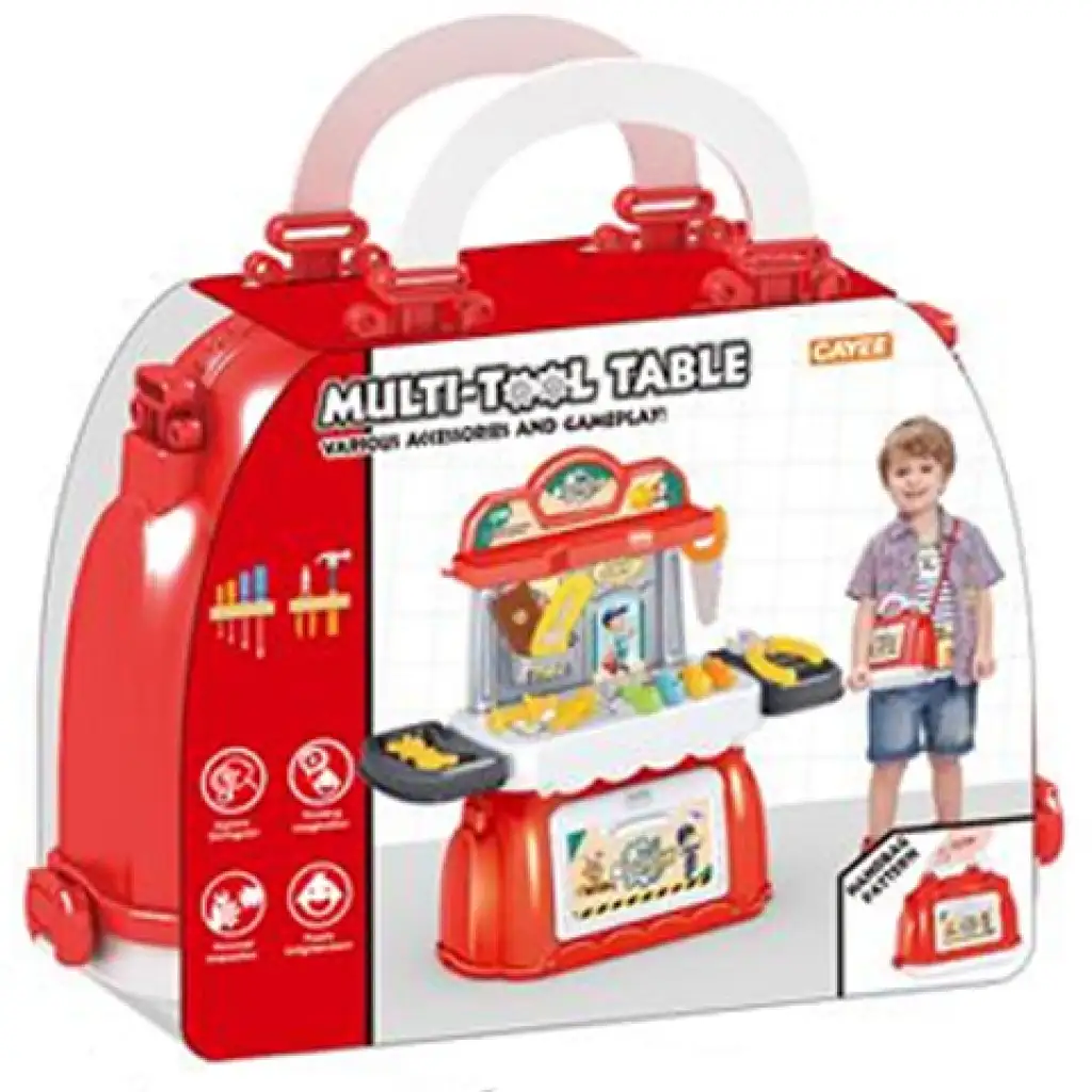 Werkzeugset in aufklappbarer Tasche kép 2