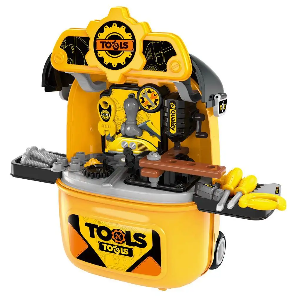 Werkzeugspielset im tragbaren Koffer kép 2