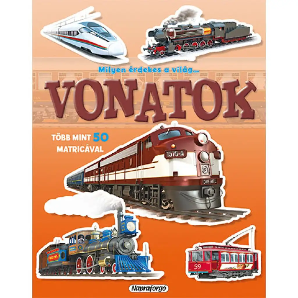 Wie interessant ist die Welt... Züge Stickerbuch