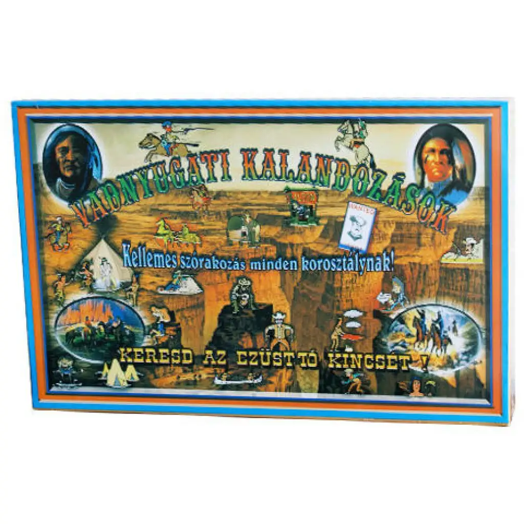Wildwest-Abenteuer Brettspiel