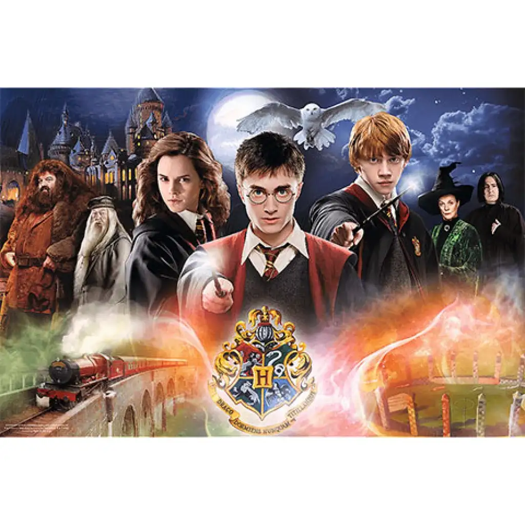 Wizarding World: Geheimnisvolles Harry Potter Puzzle 300 Teile - Trefl kép 2