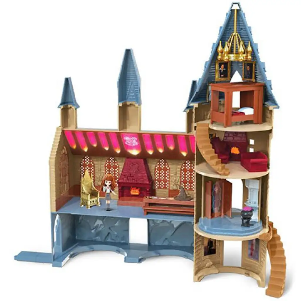 Wizarding World: Harry Potter Schloss Hogwarts Spielset - Spin Master kép 2