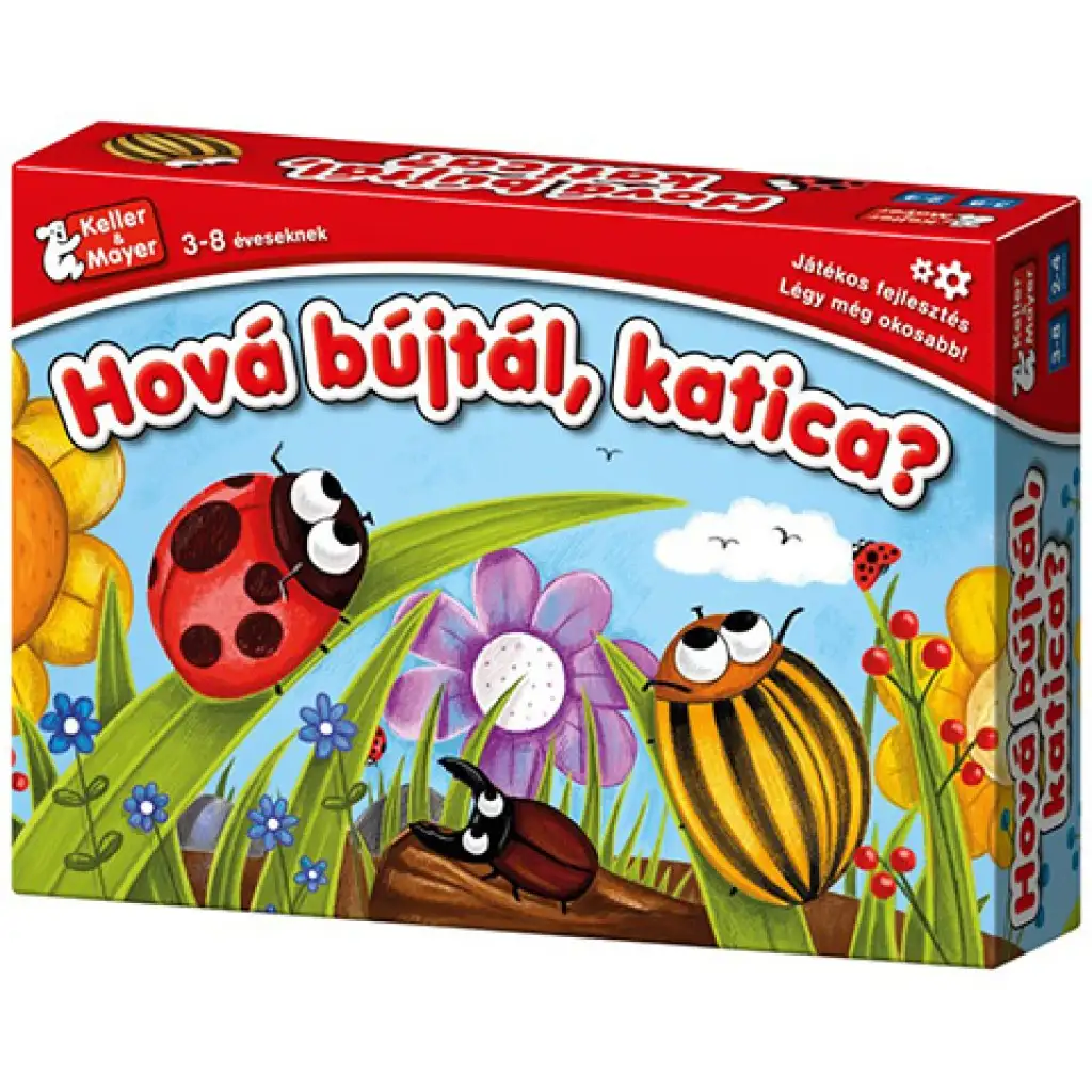 Wo hast du dich versteckt, Marienkäfer? Brettspiel