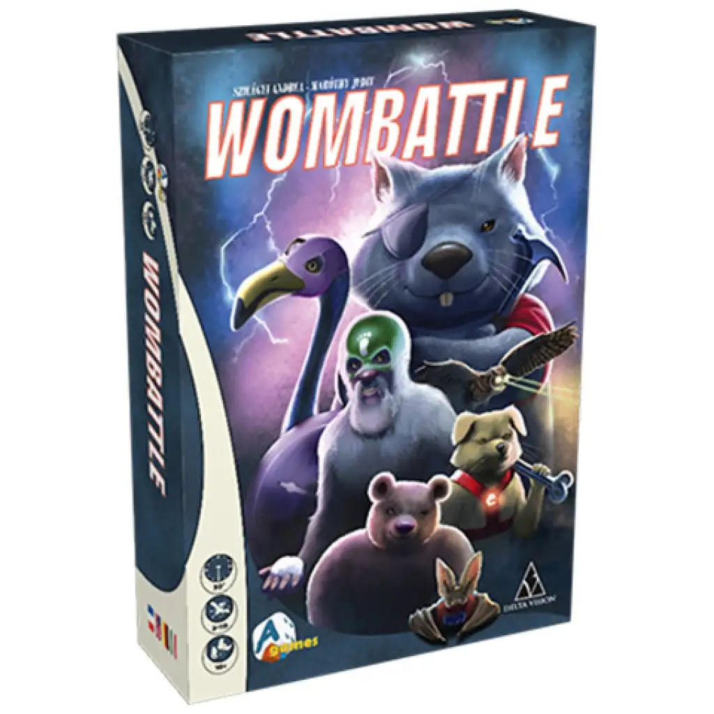 Wombattle-Brettspiel kép 1