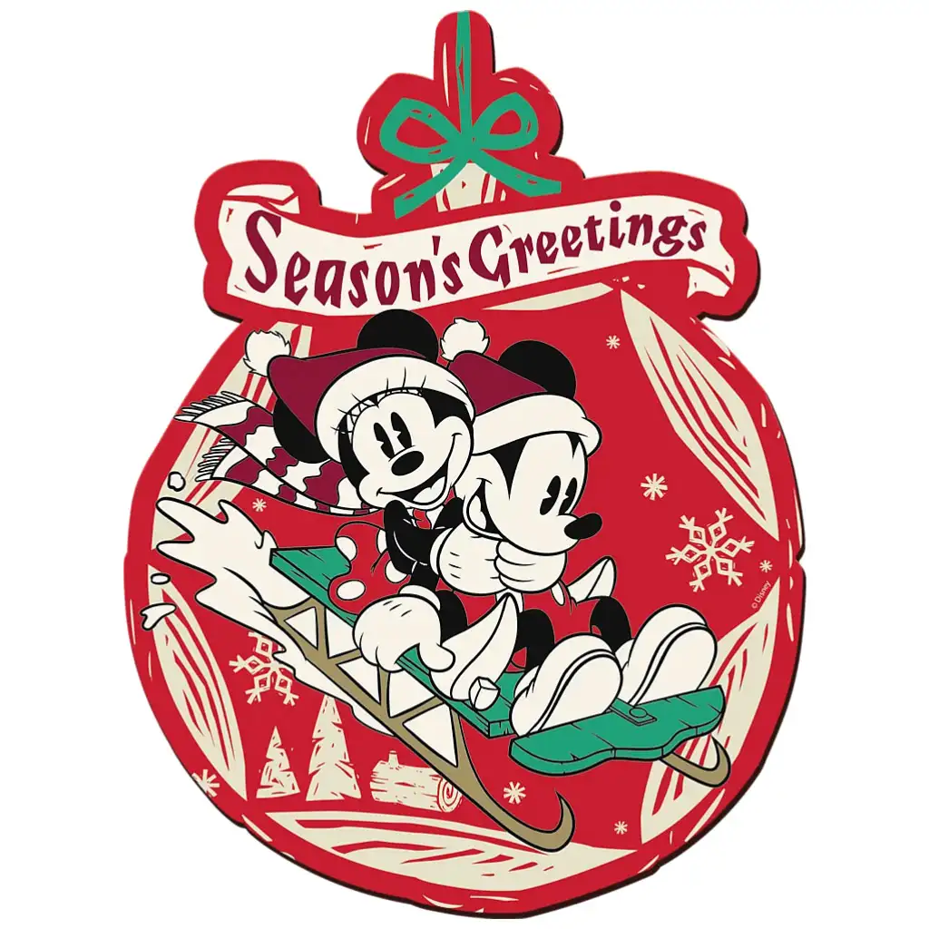 Wood Craft: Disney - Mickey und Minnies Weihnachten 160-teiliges Premium-Holzpuzzle - Trefl kép 2