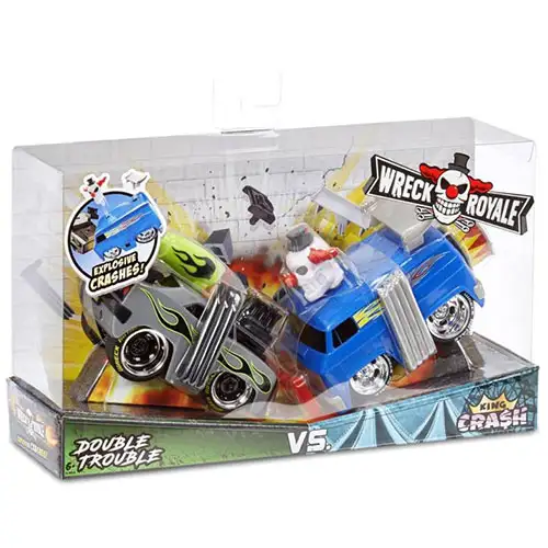 Wreck Royale Double Trouble vs King Crash Spielset