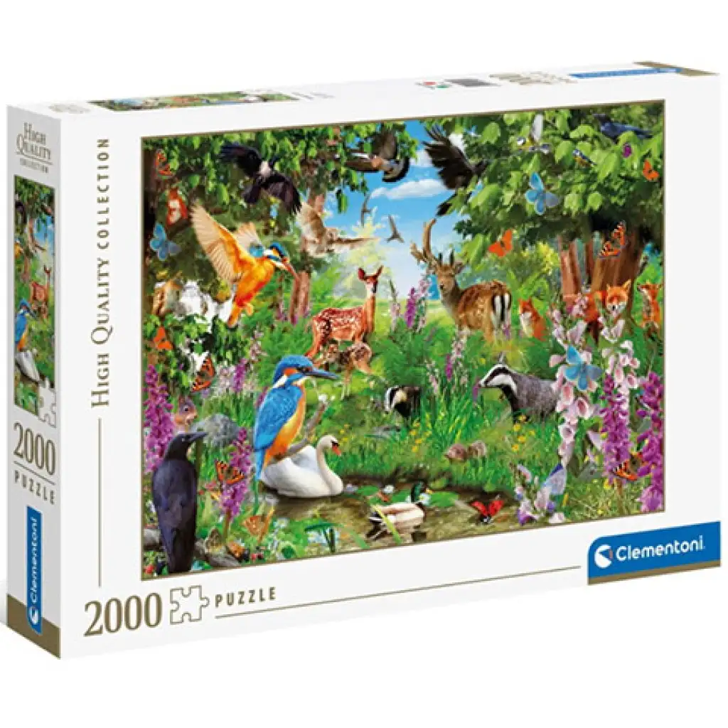Wundervoller Wald HQC Puzzle 2000 Teile - Clementoni kép 1