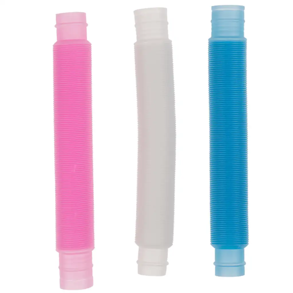 XL Fidget Pop Tube: Flexibler, im Dunkeln leuchtender Dekorationsschlauch, in verschiedenen Ausführungen, 20 cm. kép 4