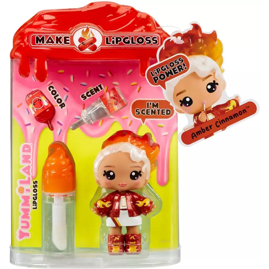 Yummiland: Mach deinen eigenen Lipgloss und Puppe - Amber Cinnamon Serie 2