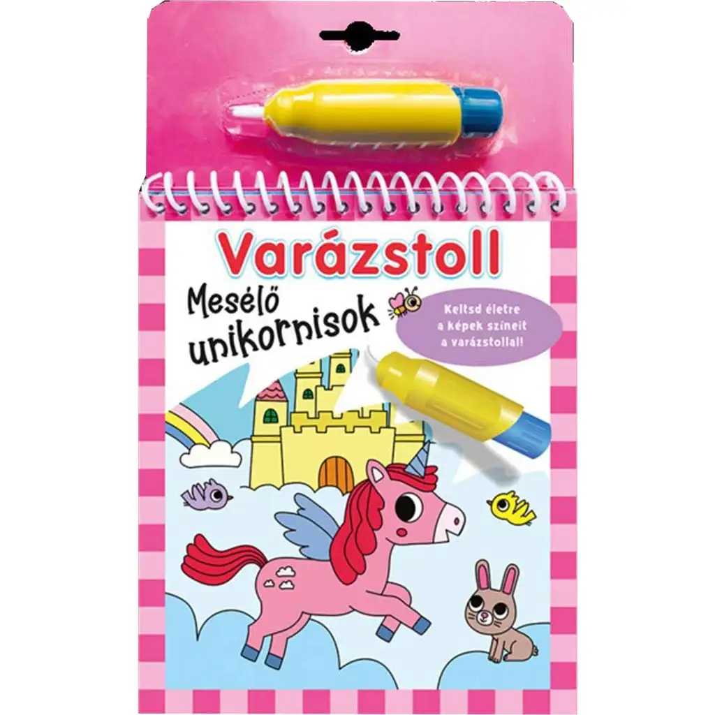 Zauberstift: Malbuch mit erzählenden Einhörnern