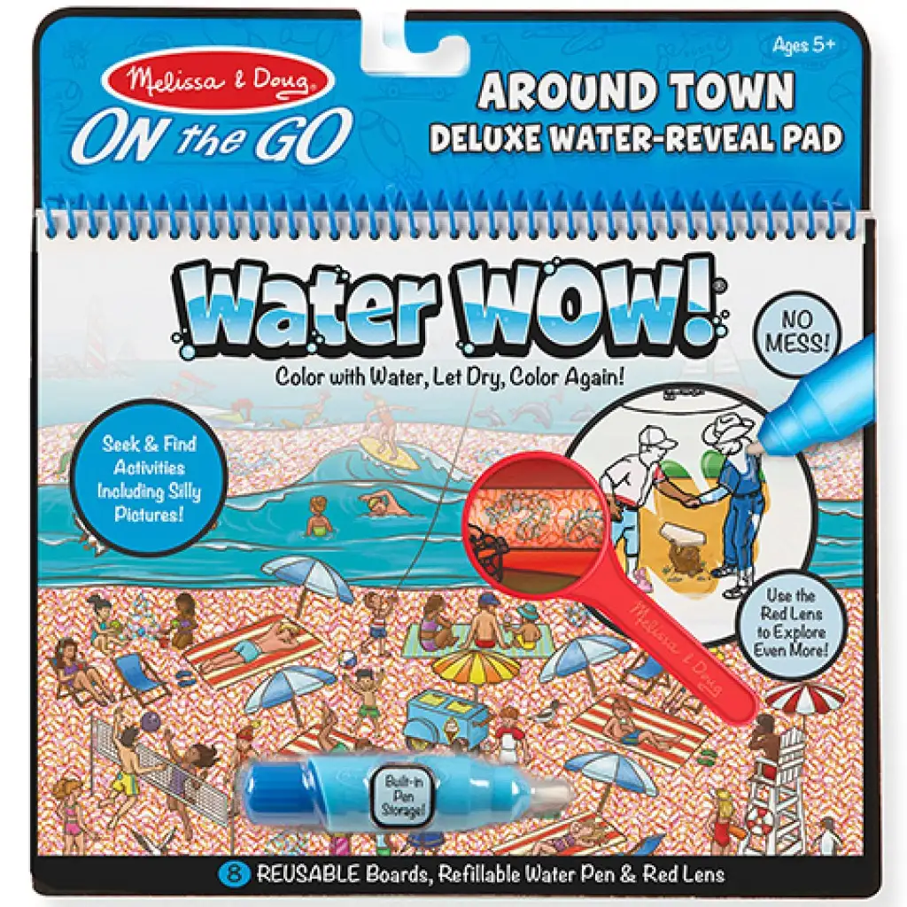 Zeichnen mit Wasser: Kreatives Spiel rund um die Stadt - Melissa & Doug