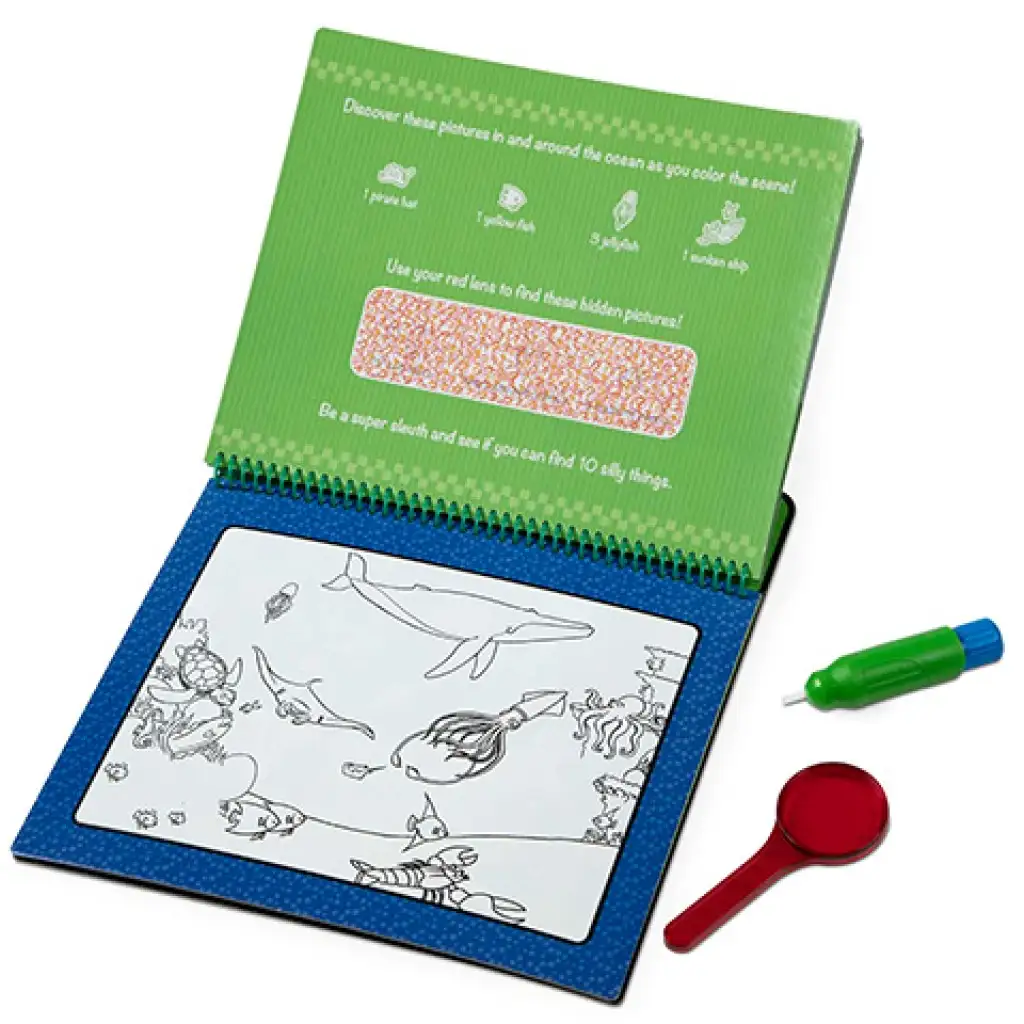 Zeichnen mit Wasser: Tierische Clownereien kreatives Spiel - Melissa & Doug kép 3